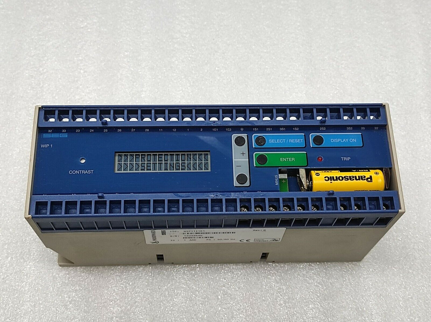 Woodward WIP11I1E1 Self Powered Time Overcurrent Relay Revision B