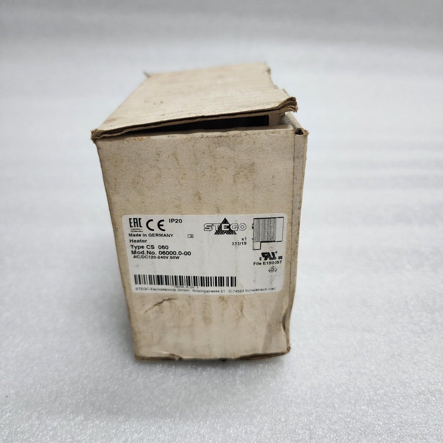 STEGO CS 060 HEATER 06000.0-00 120-240V AC/DC