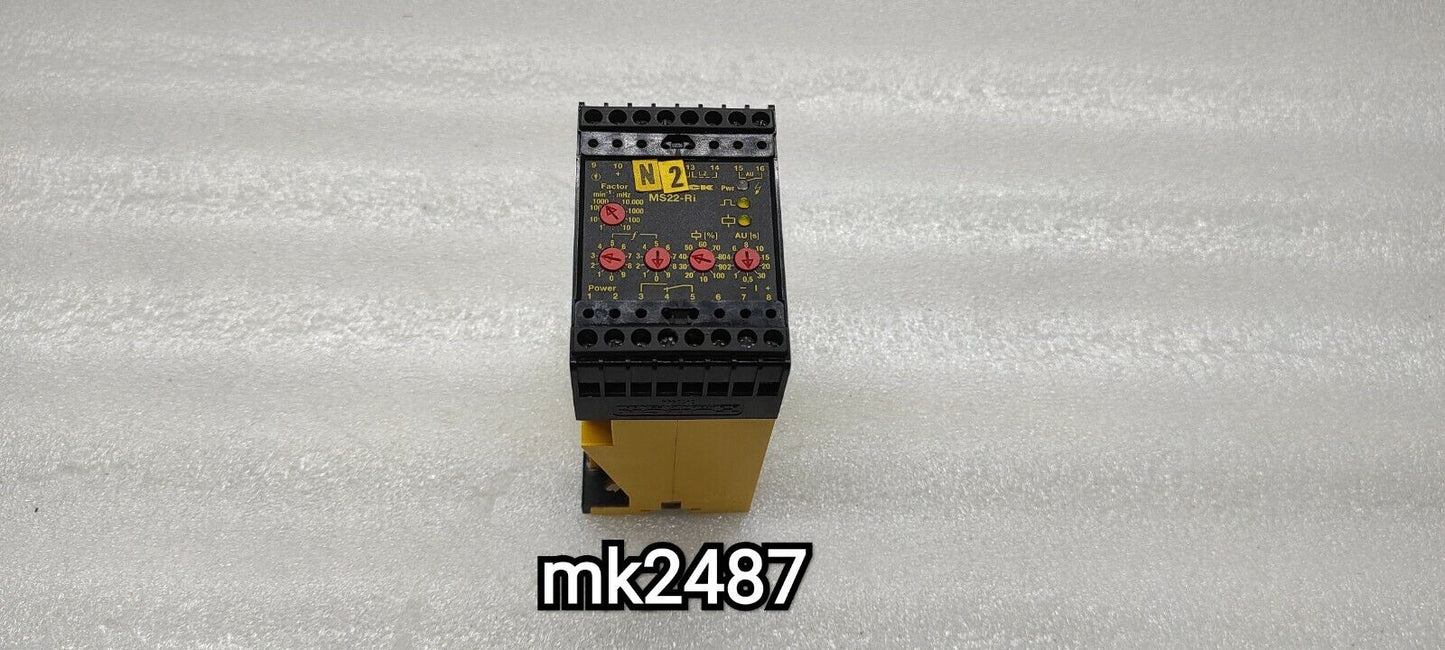 TURCK MS22-RI ROTATIONAL SPEED MONITOR