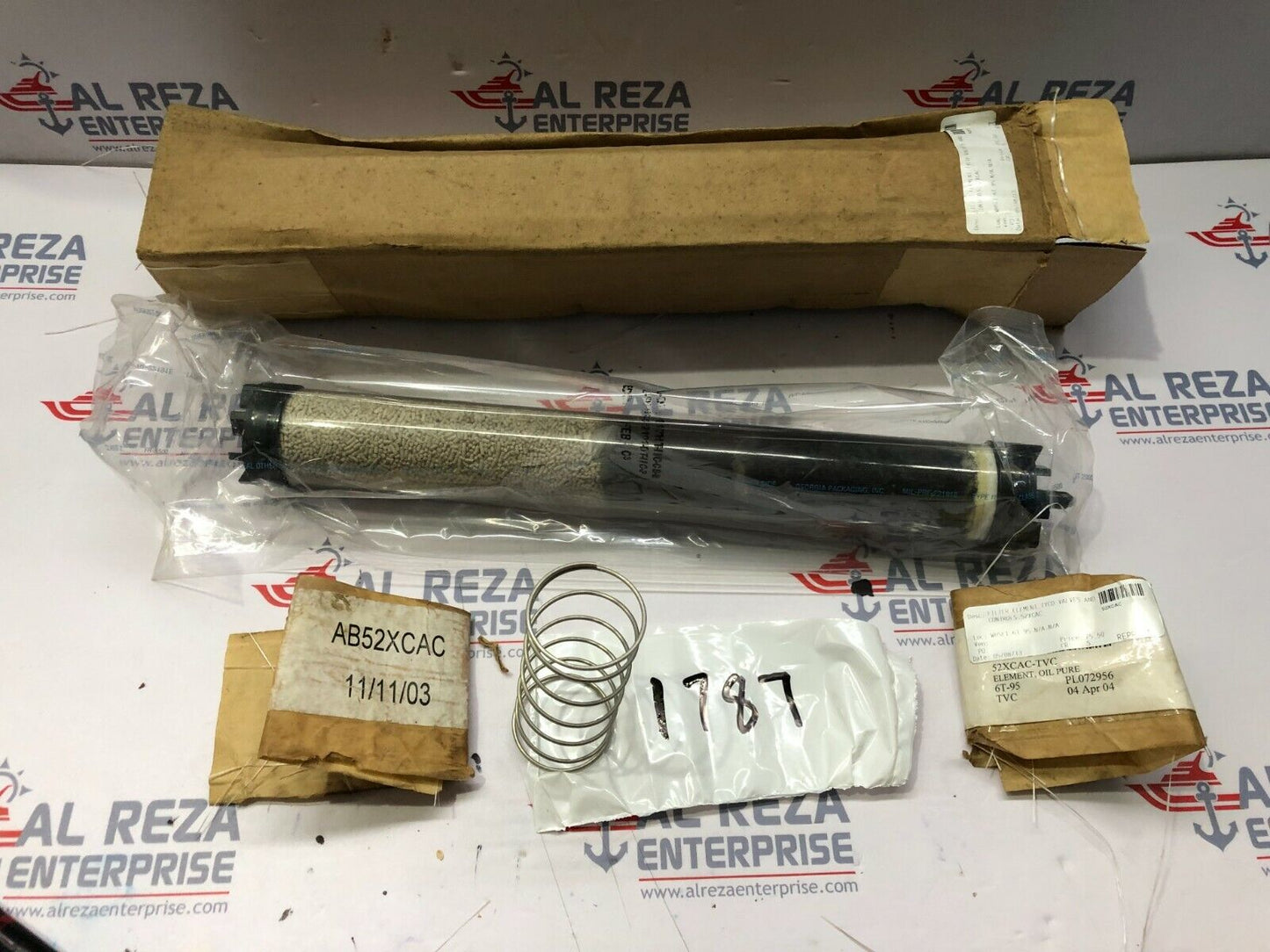 TYCO VALVES 52XCAC OIL FILTER ELEMENT AB52XCAC