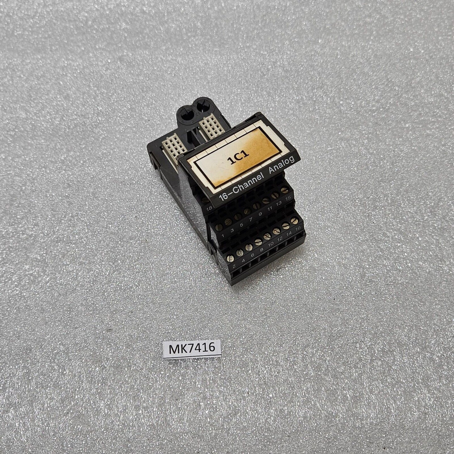 FISHER-ROSEMOUNT KJ3223X1-EA1 16-CHANNEL ANALOG TERMINAL BLOCK 12P2867X022 REV E