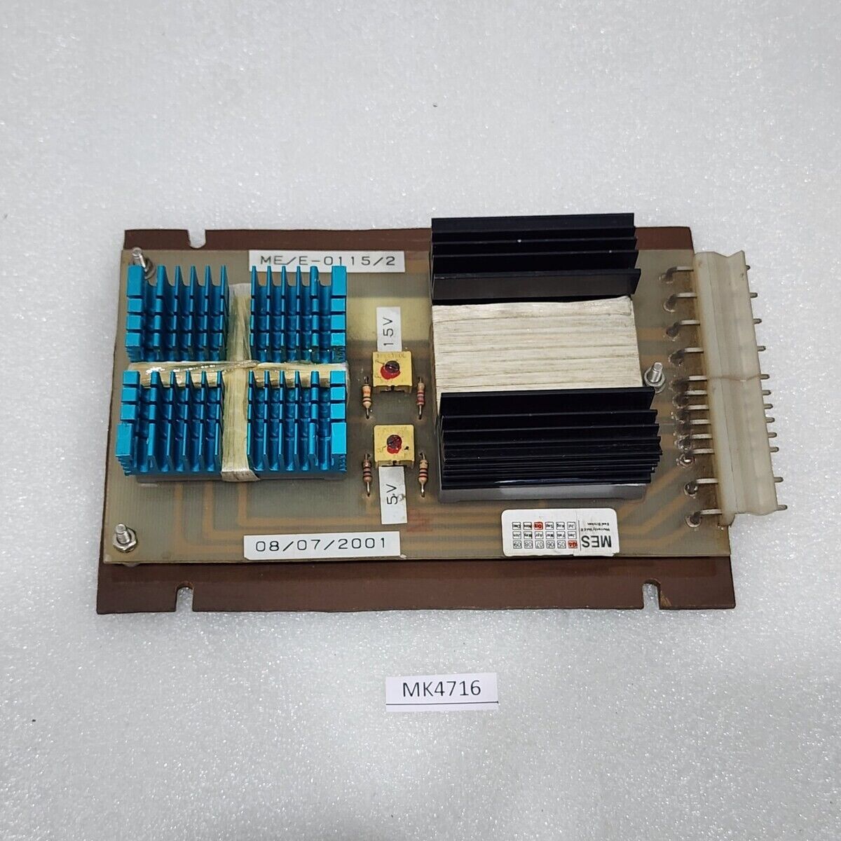 MES ME/E-0115/2 BOARD