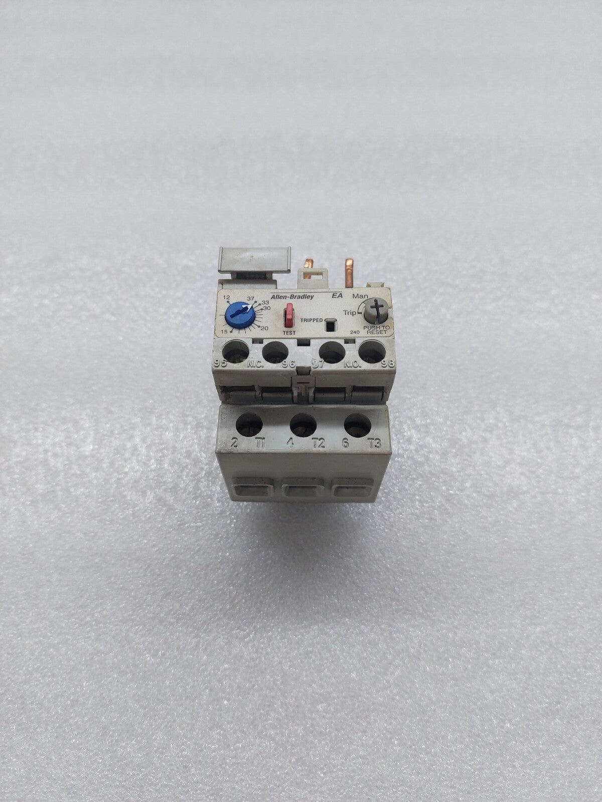 ALLEN BRADLEY CAT 193-EA1HC THERMAL OVERLOAD RELAY 12-37A