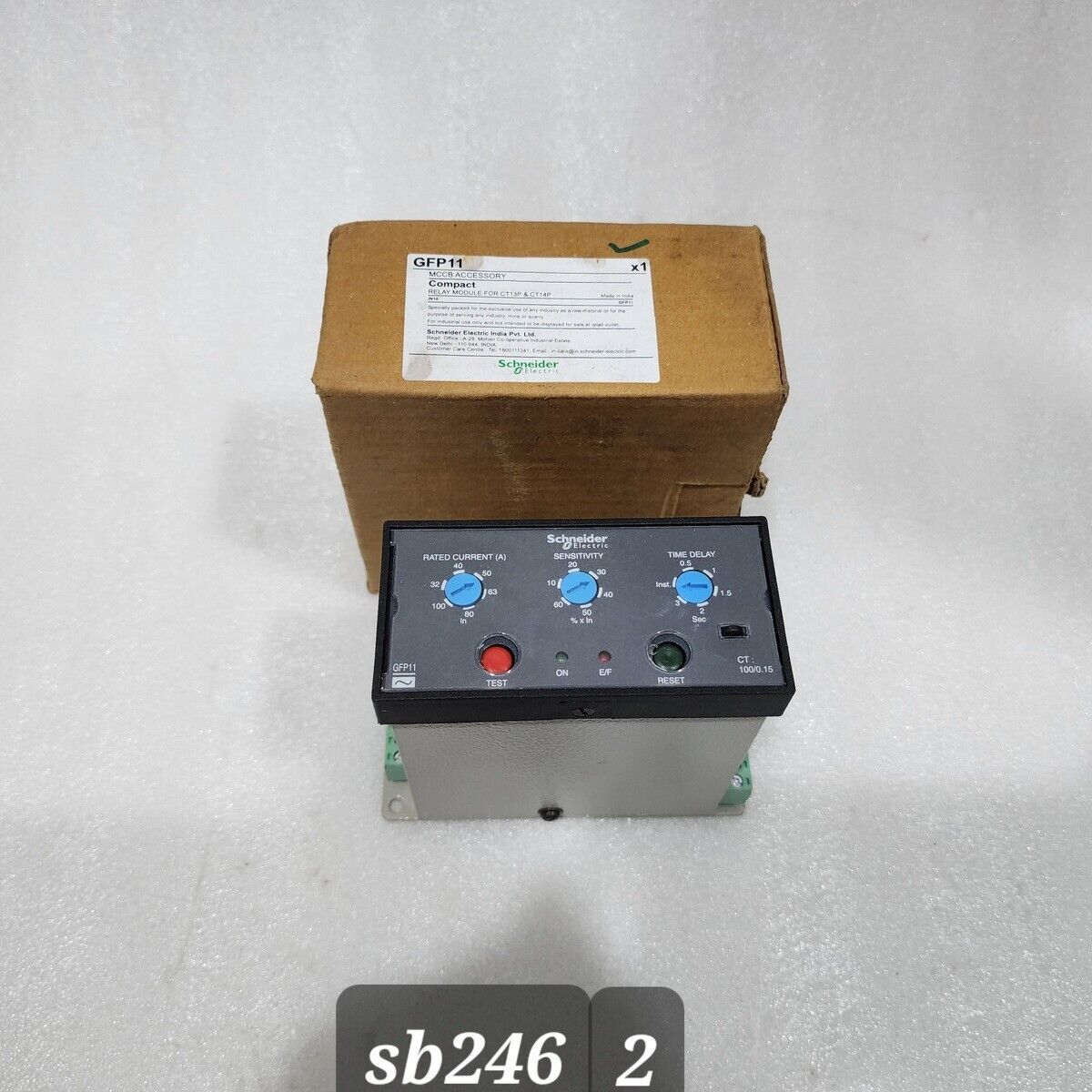 GFP11 GROUND FAULT PROTECTOR MCCB ACCESSORY