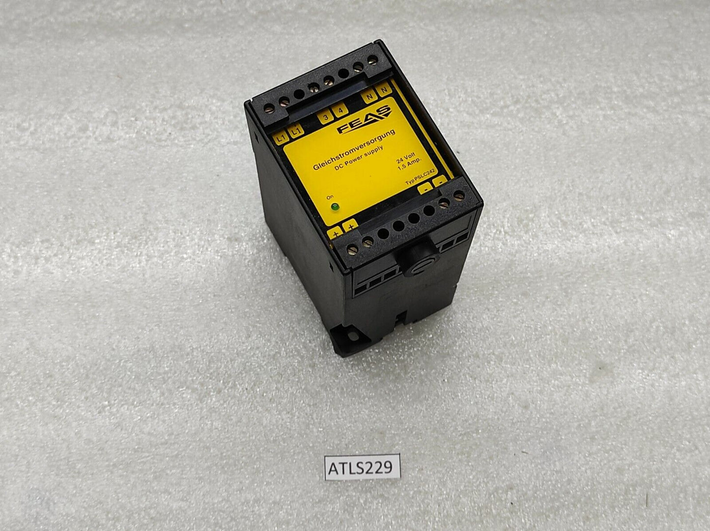 FEAS TYP PSLC242 DC POWER SUPPLY 24V DC 1.5A