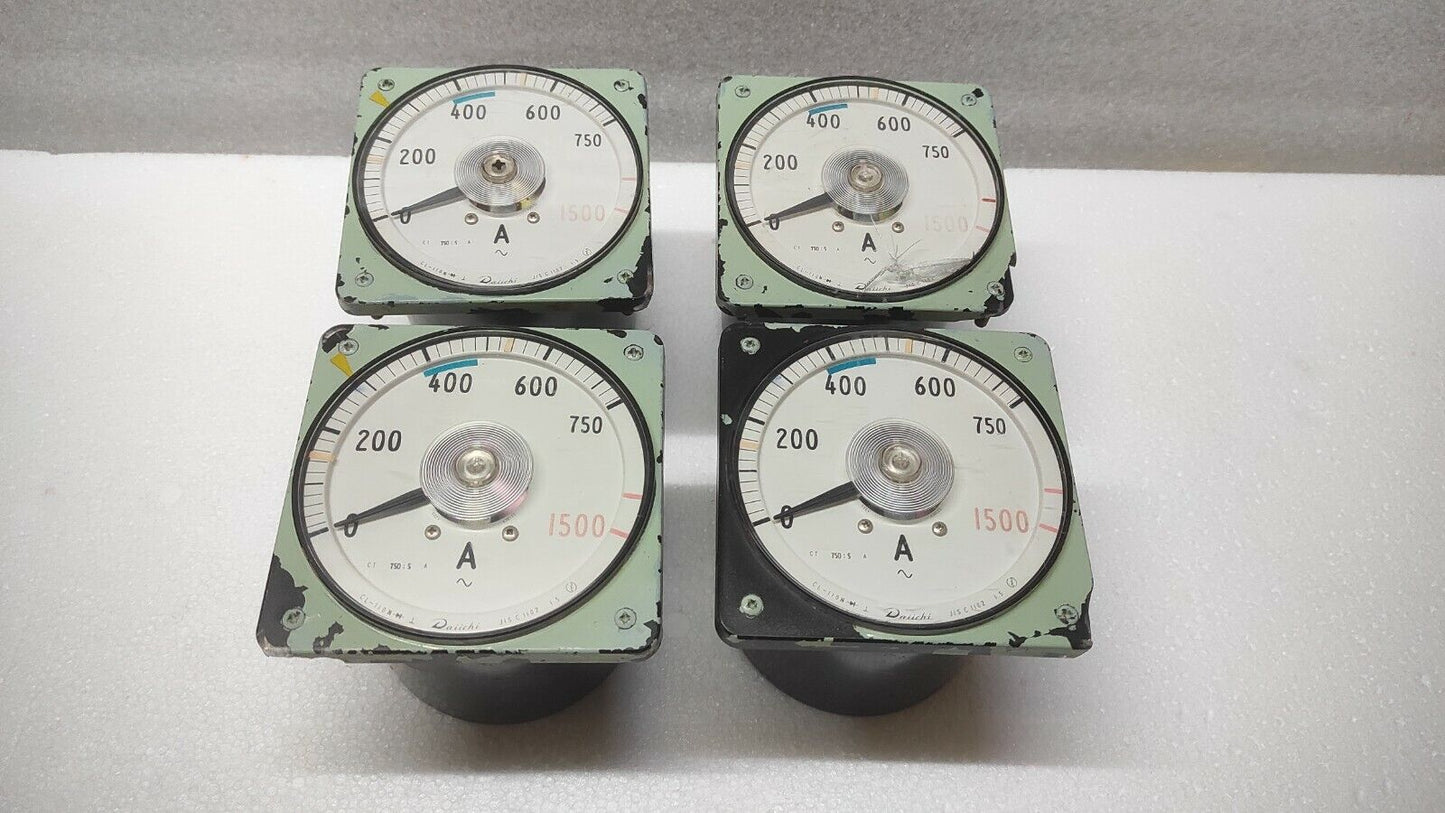 DAIICHI CL-110N AMMTER JIS C 1102 750/5A
