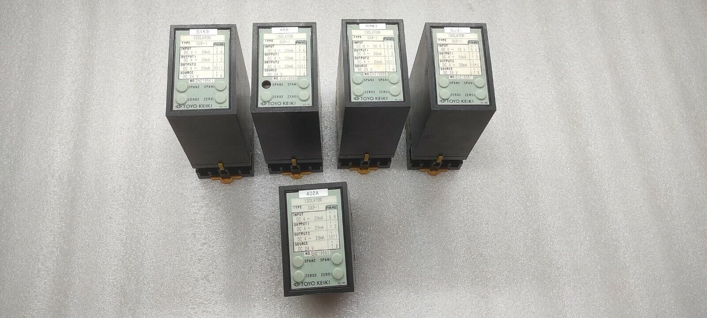 TOYO KEIKI DXP-1 ISOLATOR 24VDC