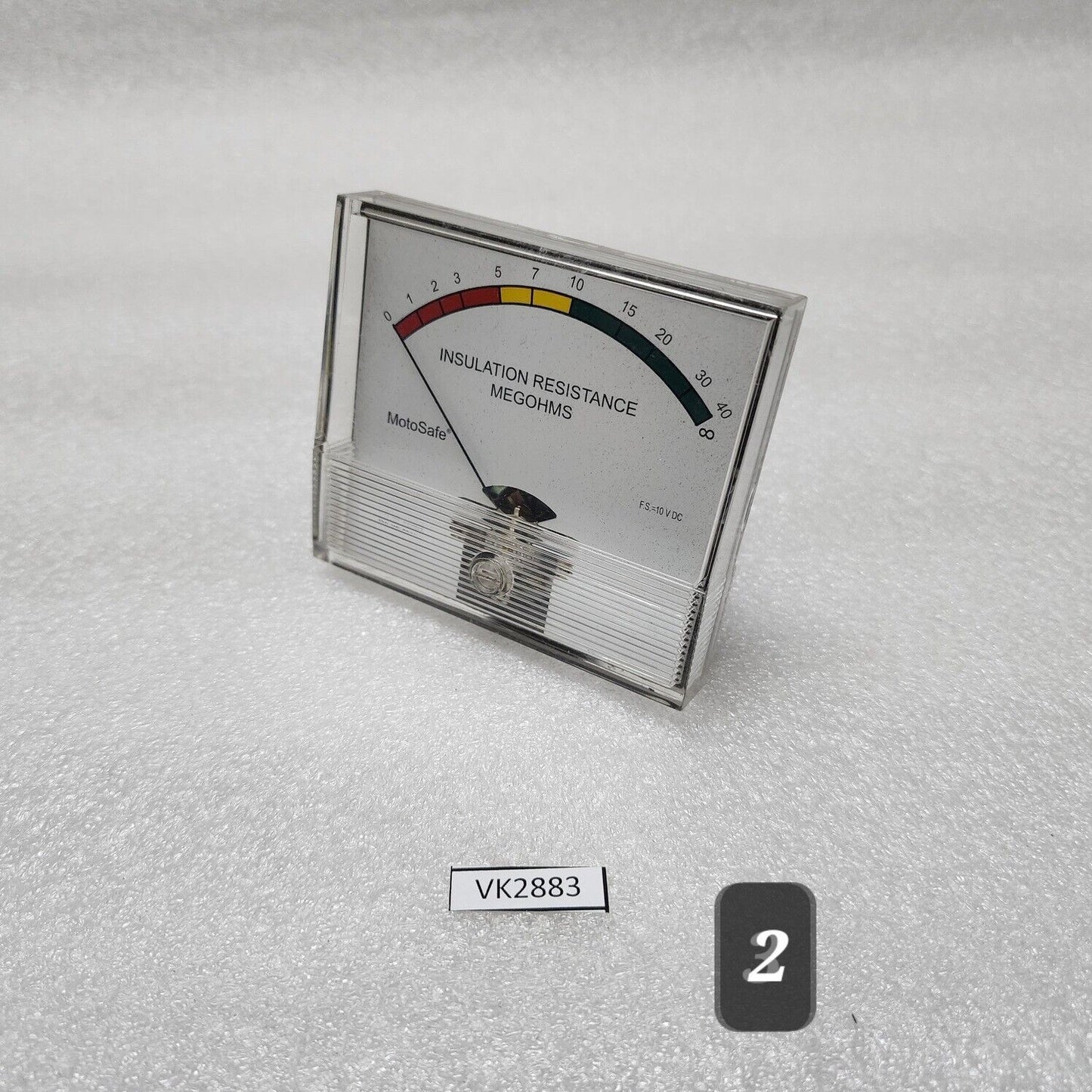 MOTO SAFE INSULATION RESISTANCE MEGOHMS