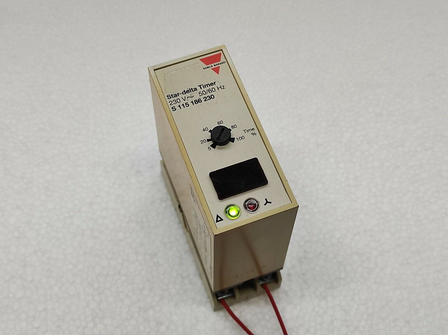 Carlo Gavazzi S 115 186 230 Star Delta Timer 230V AC S115186230 5-100