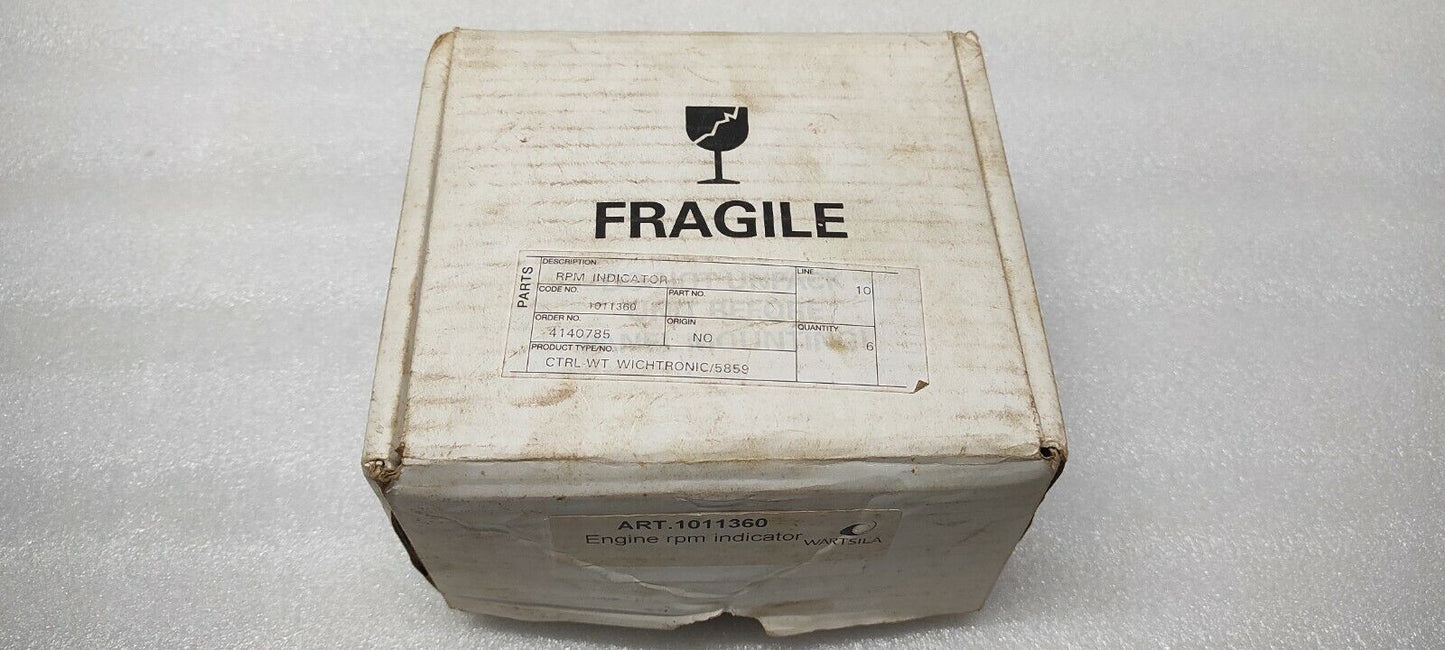 DEIF DLQ96-PC-PW ENGINE RPM INDICATOR 400019096.10 WICHMATIC