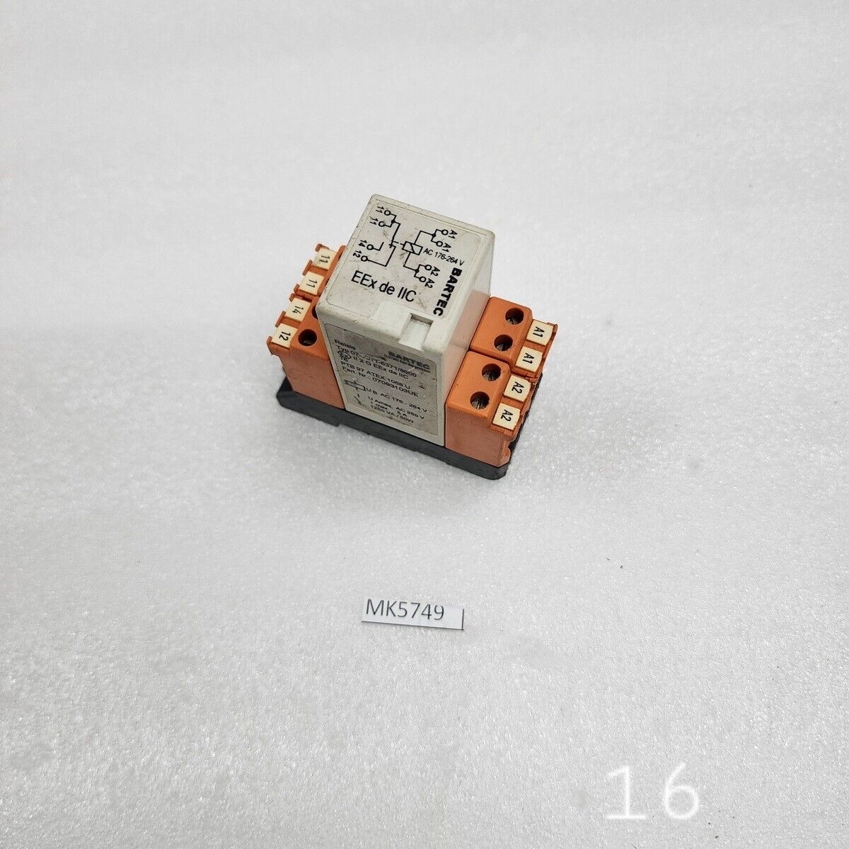 BARTEC 07-7311-6371/8000 RELAY 176-264V