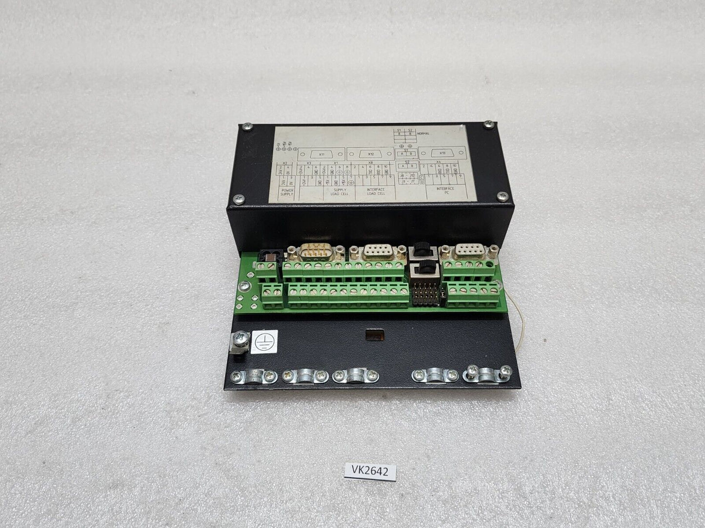 WIPOTEC WZ-NT 24 POWER SUPPLY UNIT FOR WEIGH CELL 65000475 24VDC