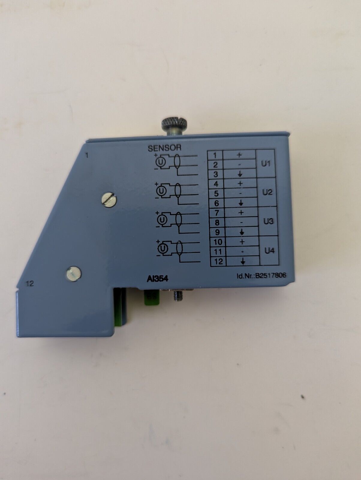 B&R AUTOMATION 7AI354.70 ANALOG INPUT MODULE AI354