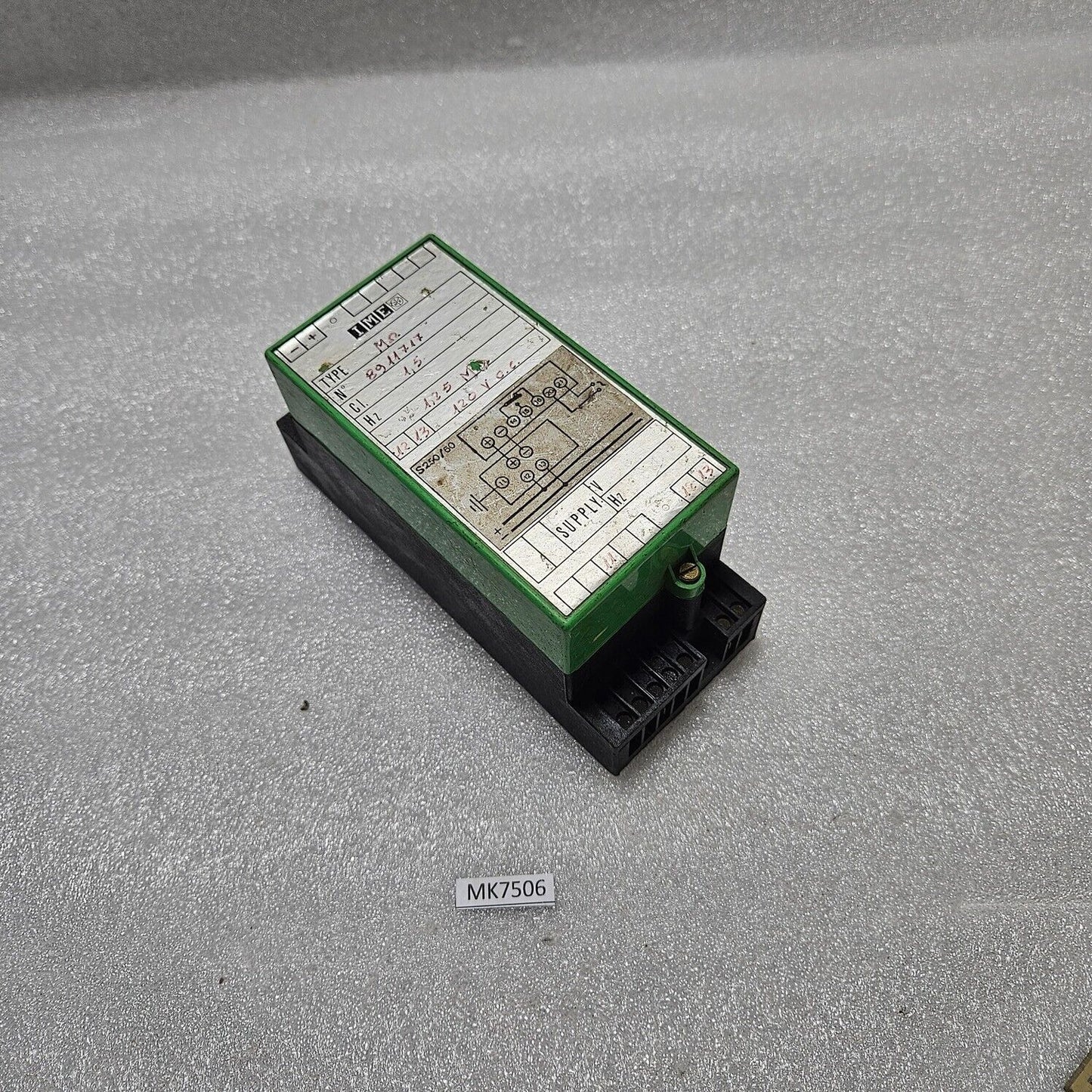 IME M-OHM 8911717 120VCC