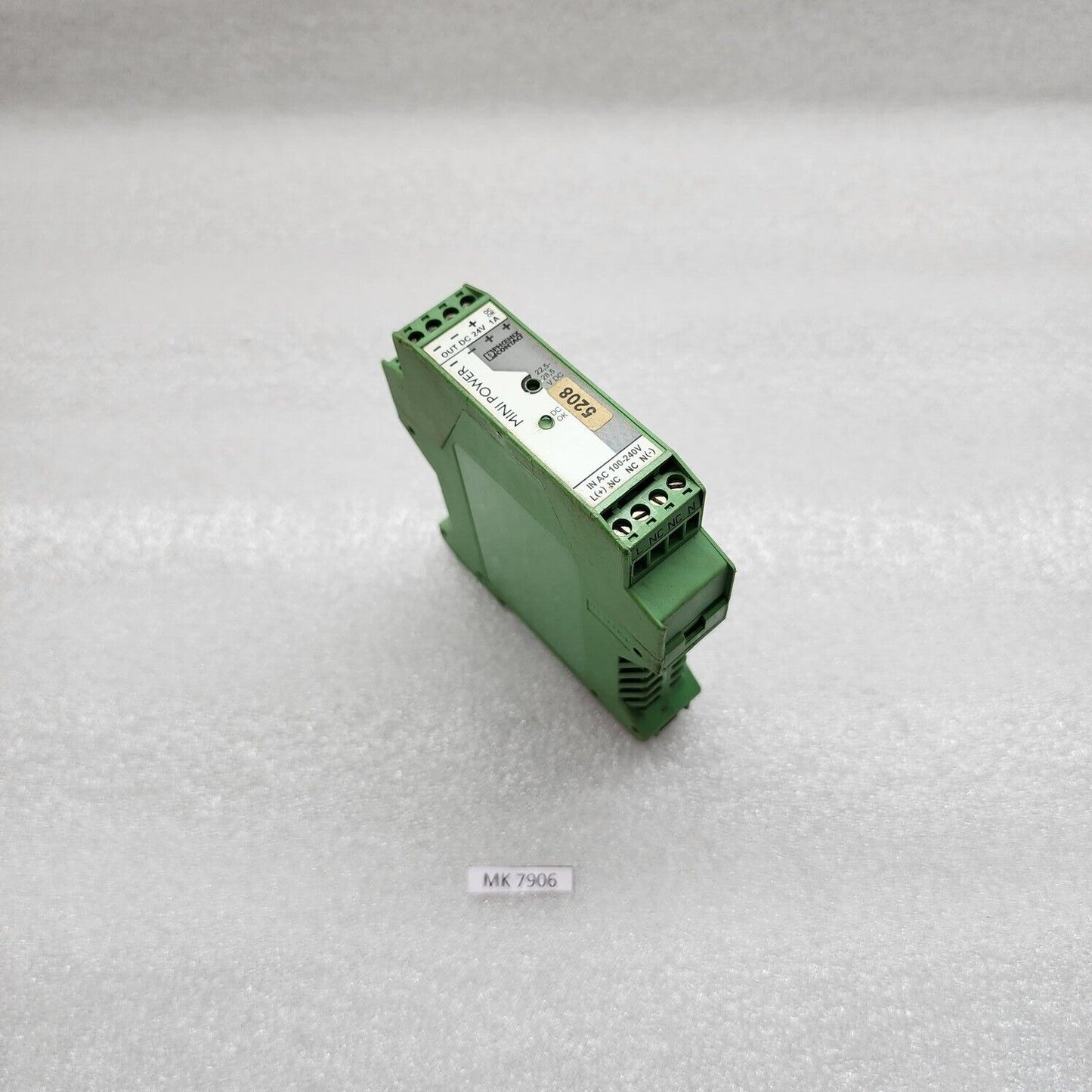 PHOENIX CONTACT MINI-PS-100-240AC/24DC/1 MINI POWER SUPPLY 2938840