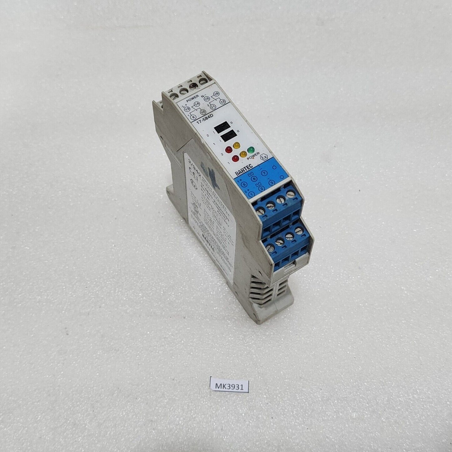 BARTEC 2/942 SWITCH AMPLIFIER 17-584D-230D/0000 230VAC