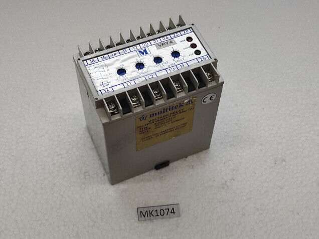 Multitek M200-V33W Voltage Relay 3-Phase 3-Wire Voltage Over Current Trip