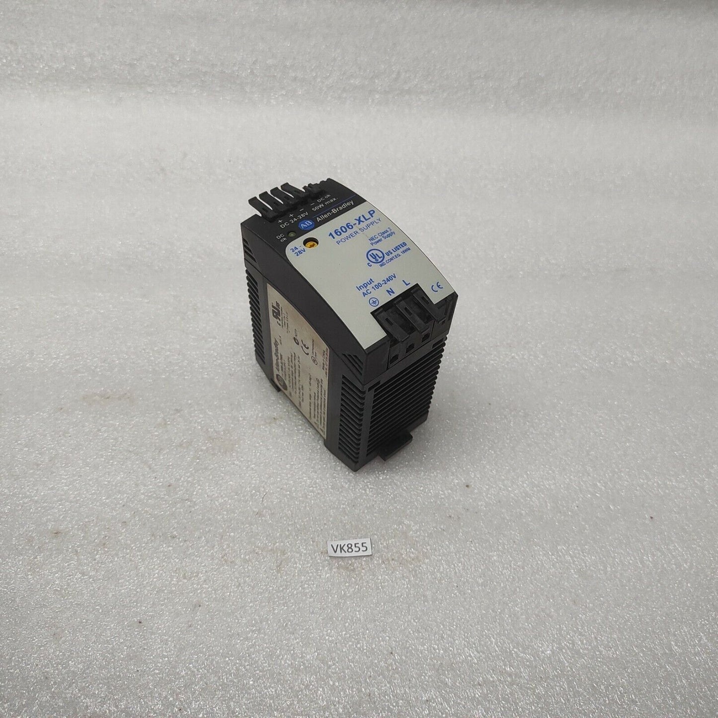 ALLEN BRADLEY CAT 1606-XLP50E POWER SUPPLY 24VDC 2.1A