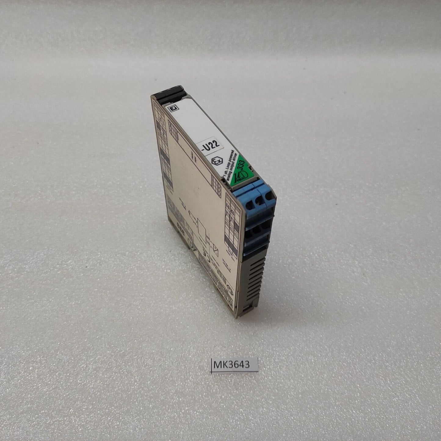 ELCON INSTRUMENT 333 1-CH LOOP POWERED ANALOG OUTPUT DRIVER