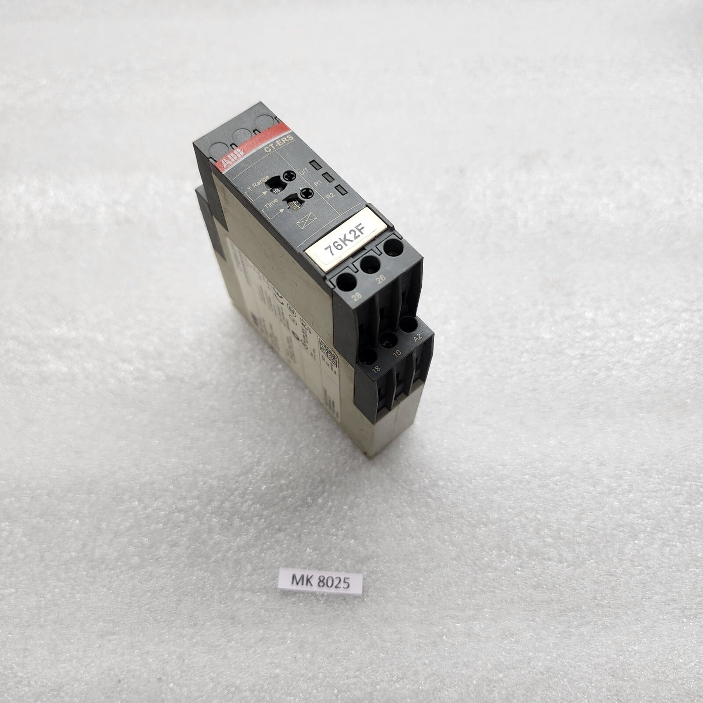 ABB CT-ERS.22S ON-DELAY TIME RELAY 1SVR730100R3300 24-240VAC/24-48VDC