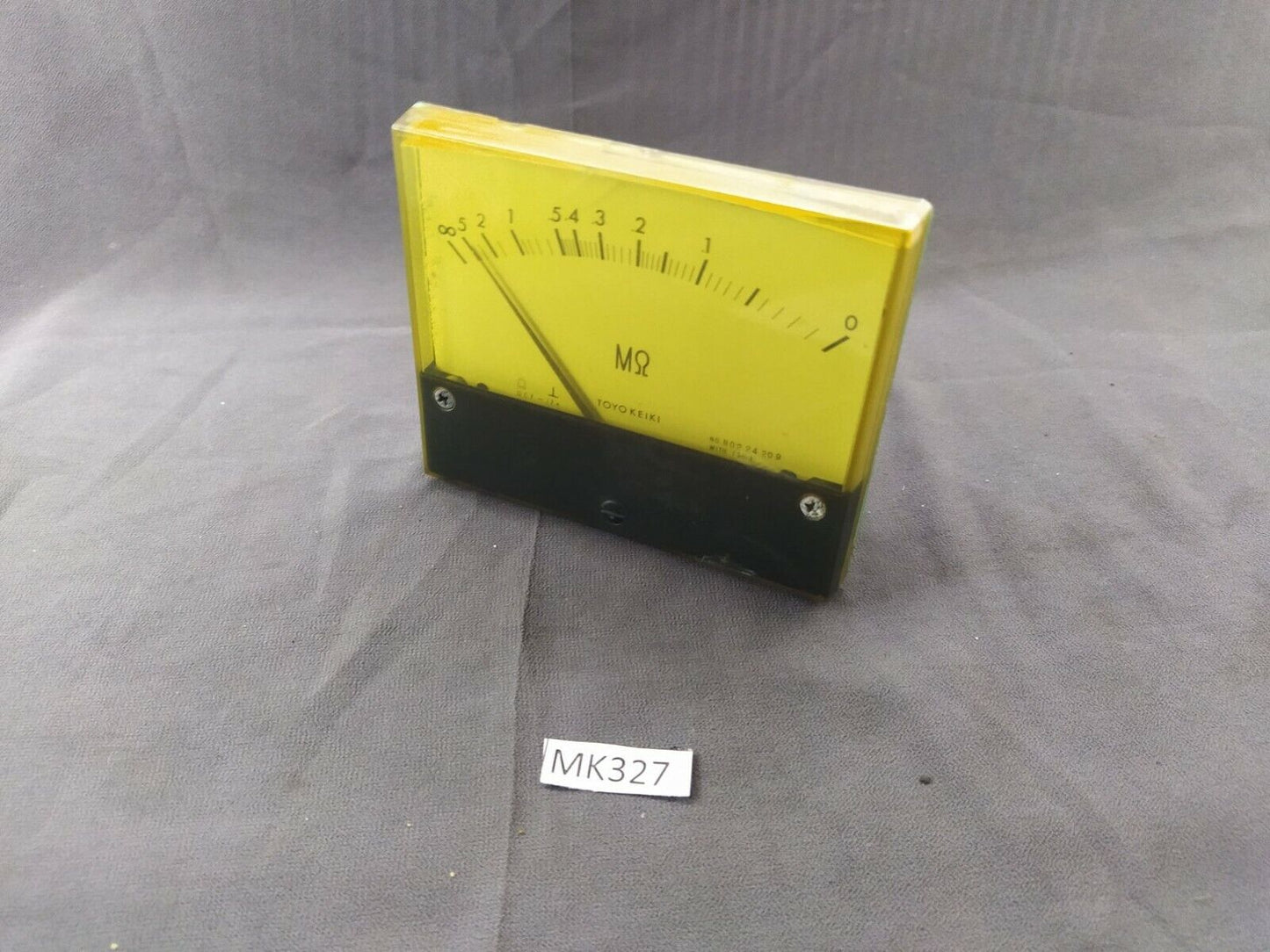 Toyo Keiki MEGA OHM Grounding Meter Relay MPC-12 0-5 M-OHM