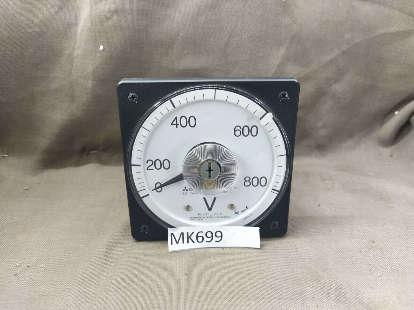 Mitsubishi LS-110NAV SERIES AC Voltmeter 0-800V