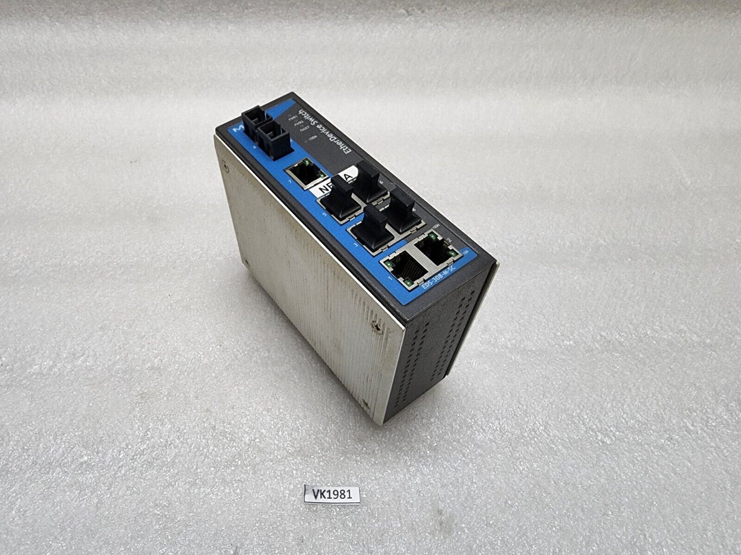 MOXA EDS-308-M-SC UNMANAGE SWITCH 1201003084013 12-48VDC