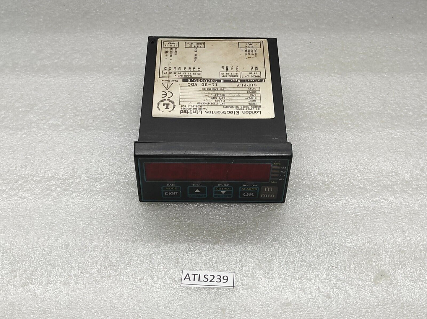 LONDON ELECTRONICS INTUITIVE-F-DCPSU 11-30VDC