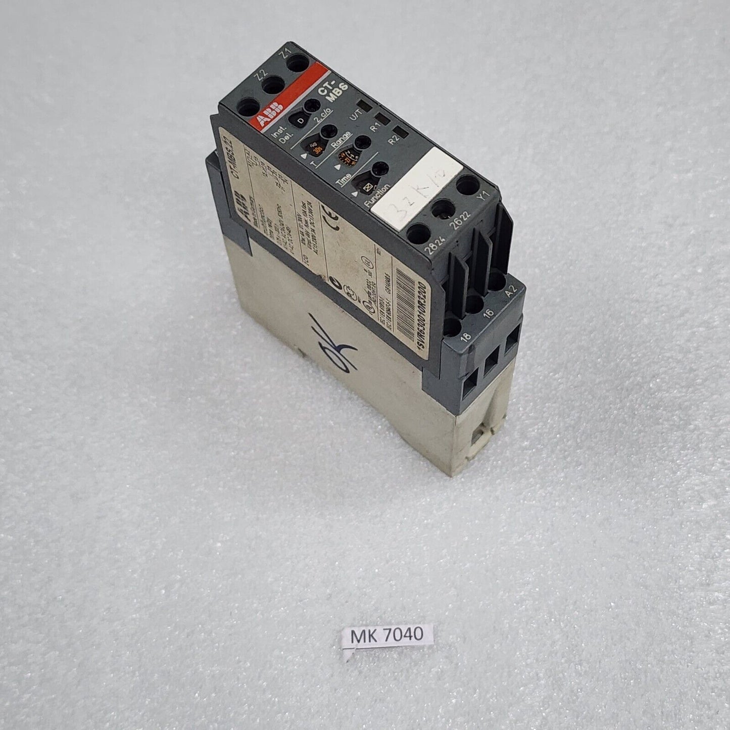 ABB CT-MBS.22 MULTIFUNCTION TIME DELAY RELAY 1SVR630010R3200 24-240VAC/24-48VDC