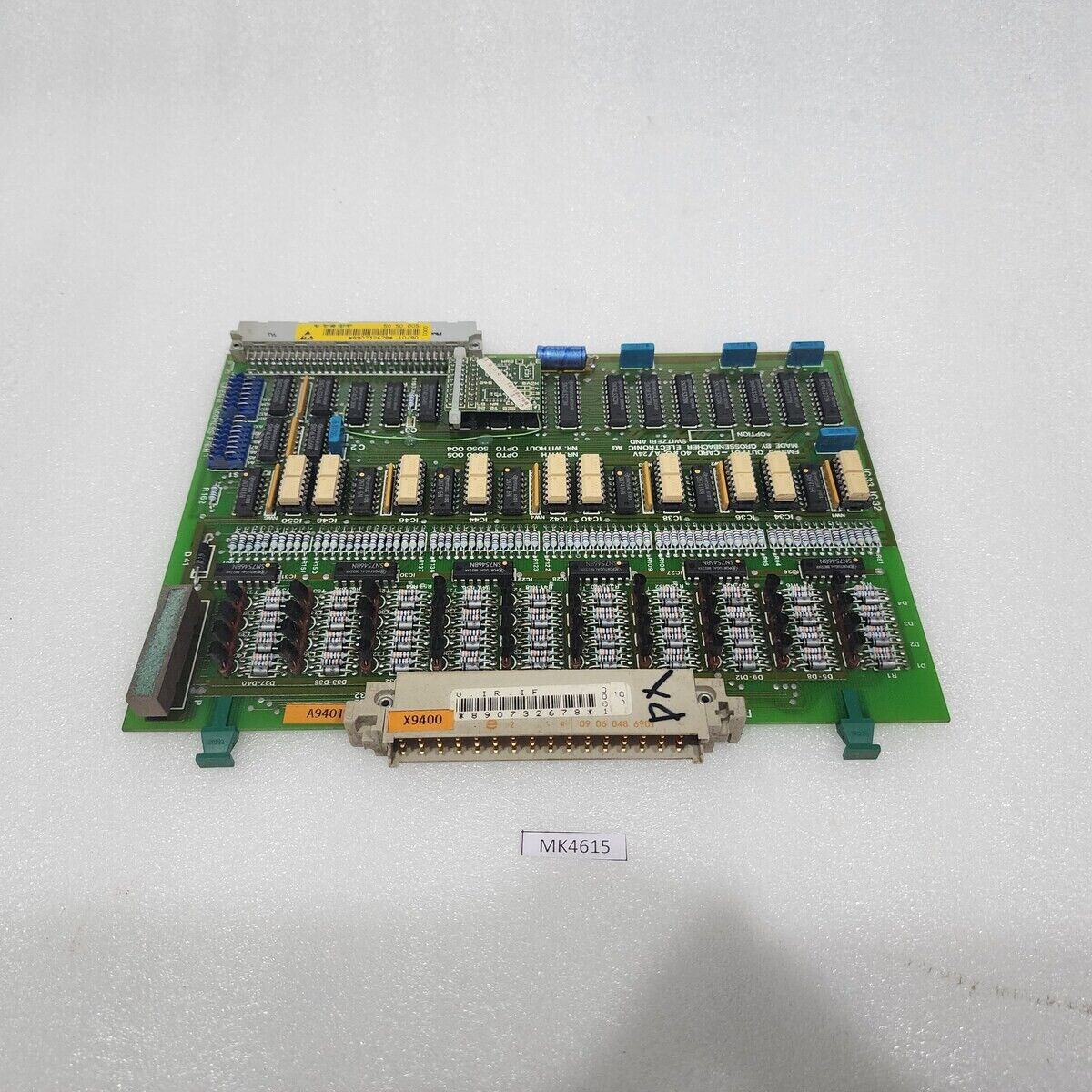 GROSSENBACHER ELECTRONIC AG FMS-5 OUTPUT CARD 40X0.1A/24V