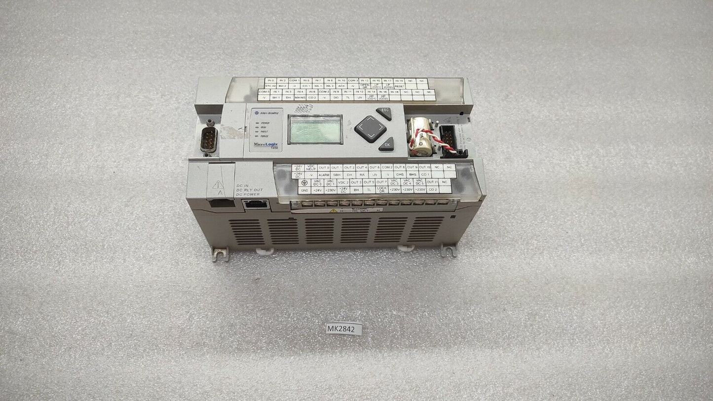 ALLEN BRADLEY CAT 1766-L32BXB MICROLOGIX 1400 32-POINT CONTROLLER 70595