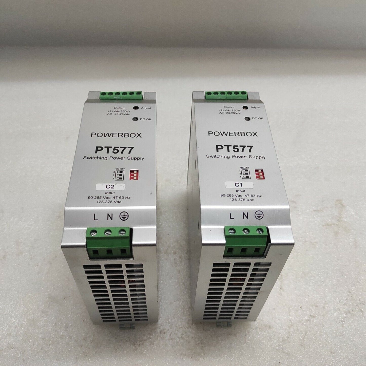 POWERBOX PT577 SWITCHING POWER SUPPLY 24VDC