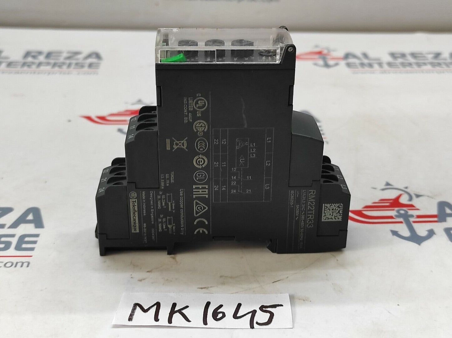 TELEMECANIQUE RM22TR33 VOLTAGE MONITORING RELAY