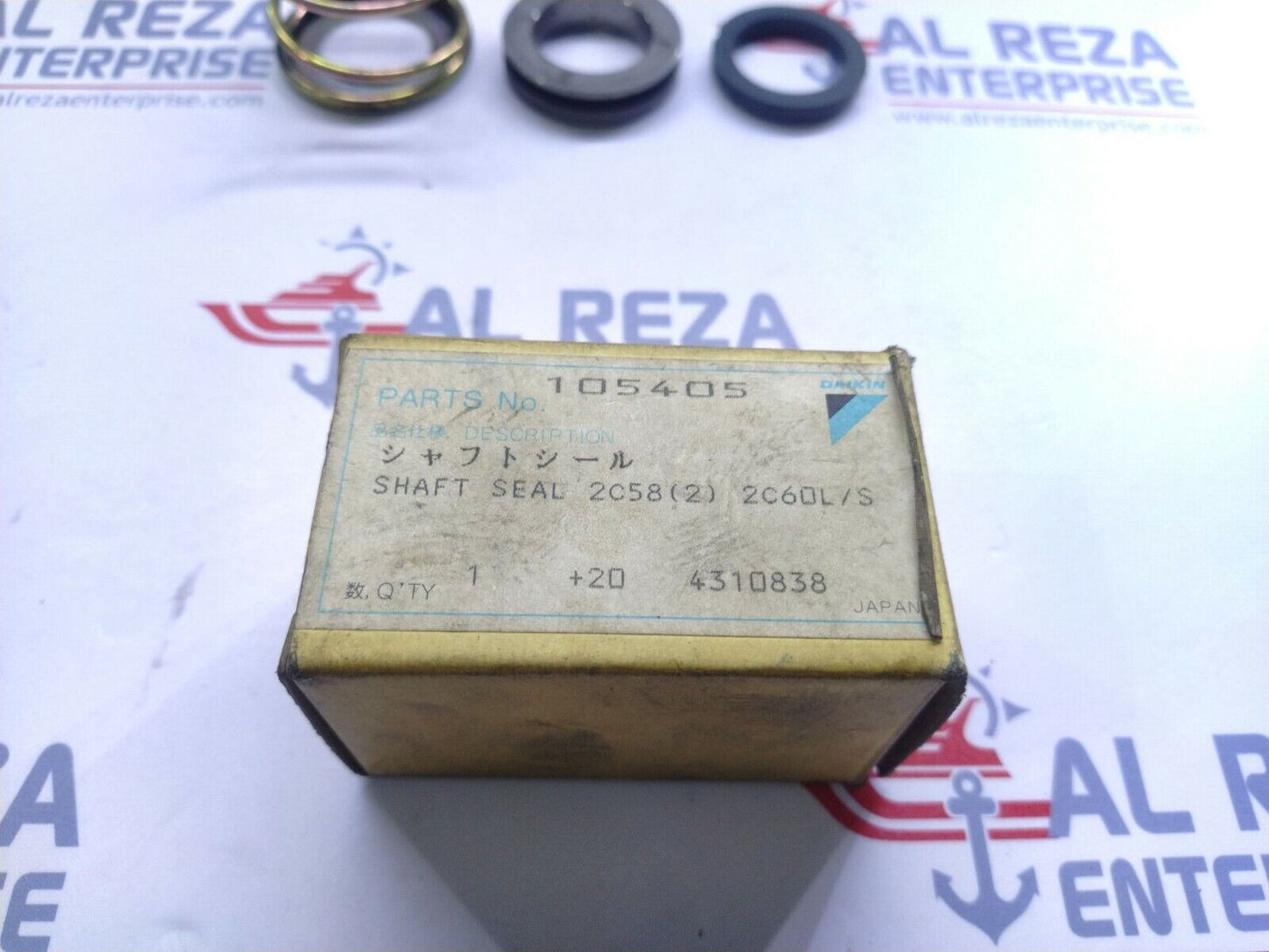 DAIKIN 105405 SHAFT SEAL 2058(2) 2C60L/S