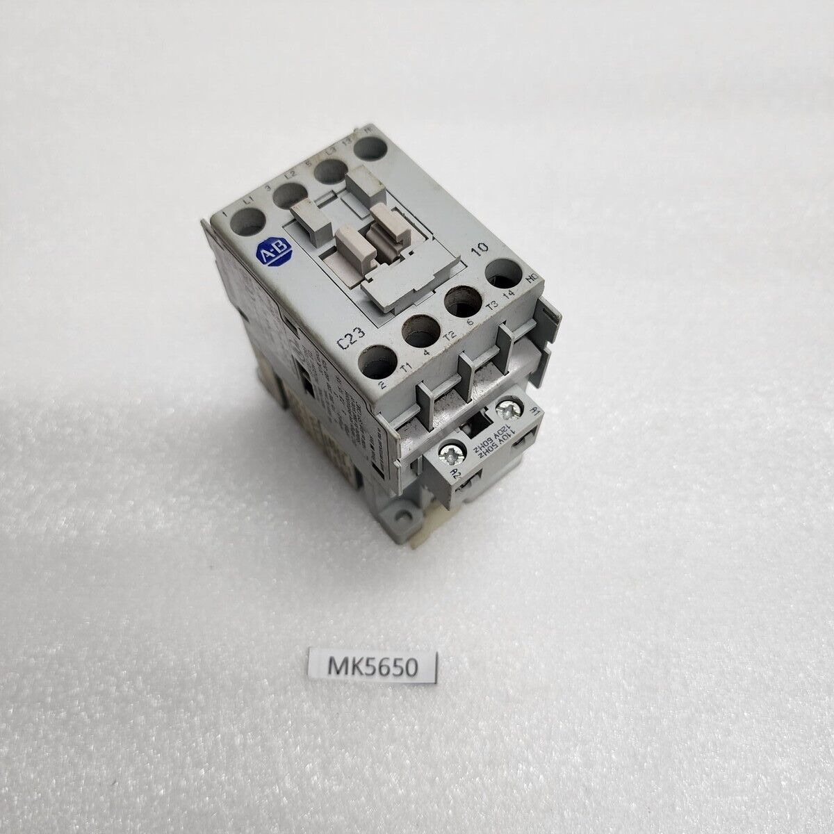 ALLEN BRADLEY CAT 100-C23-10 SER C MAGNETIC CONTACTOR 32A COIL VOLTAGE 110-120V