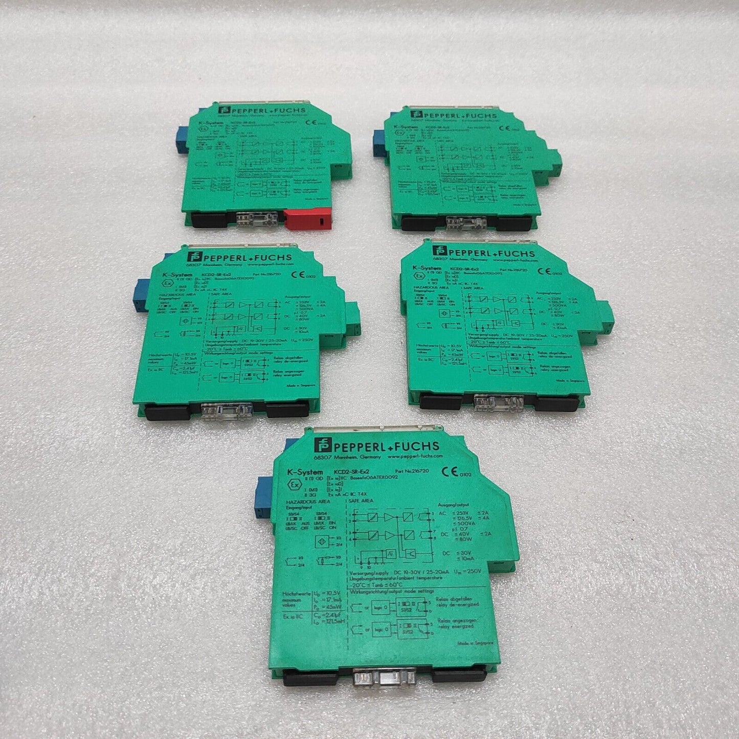 PEPPERL + FUCHS KCD2-SR-EX2 SWITCH AMPLIFIER 216720