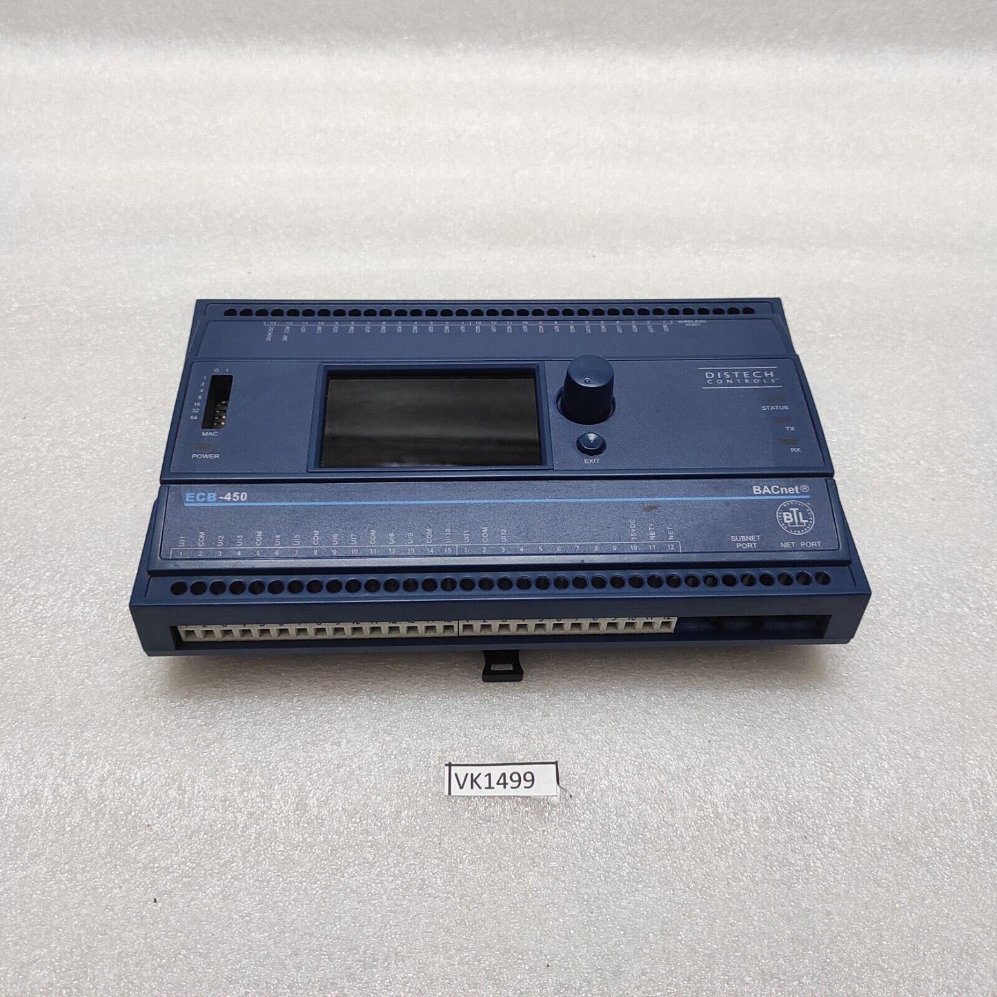 DISTECH CONTROLS ECB-450 BACNET B-AAC 24-POINT PROGRAMMABLE CONTROLLER