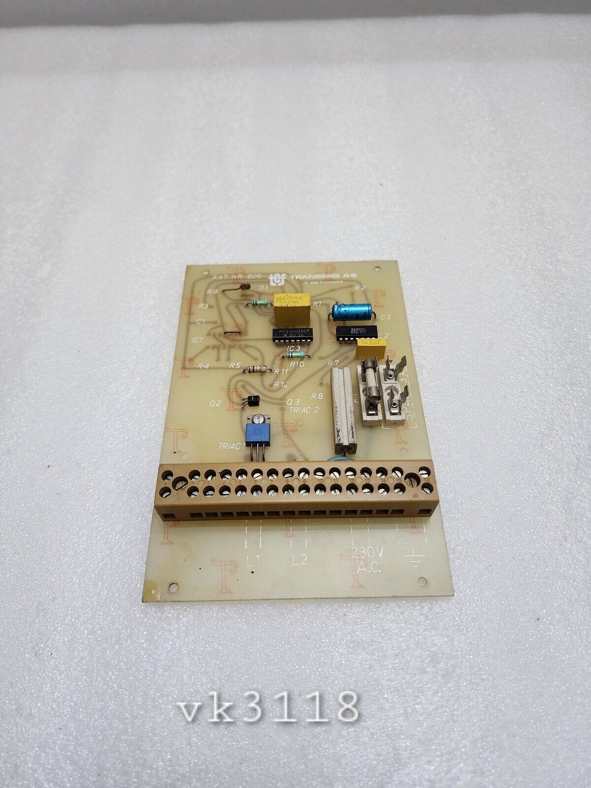 TRANBERG AS KAT NR 609 PCB