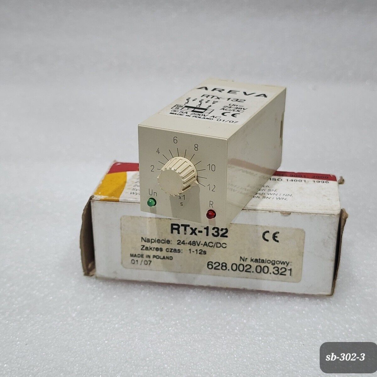 AREVA RTX-132 TIME RELAY 24-48VAC/DC