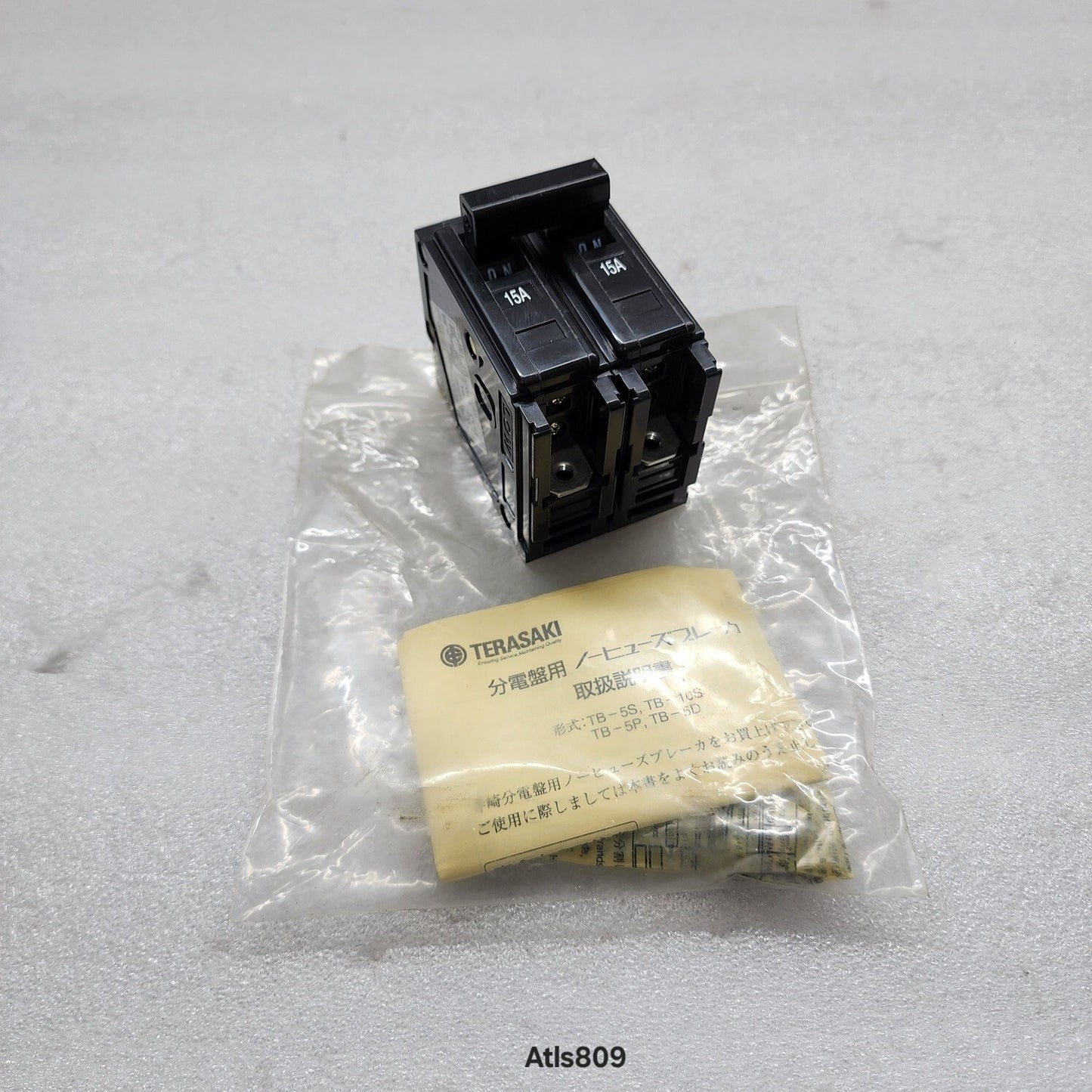 TERASAKI TB-5P 2-POLE BREAKER 15A