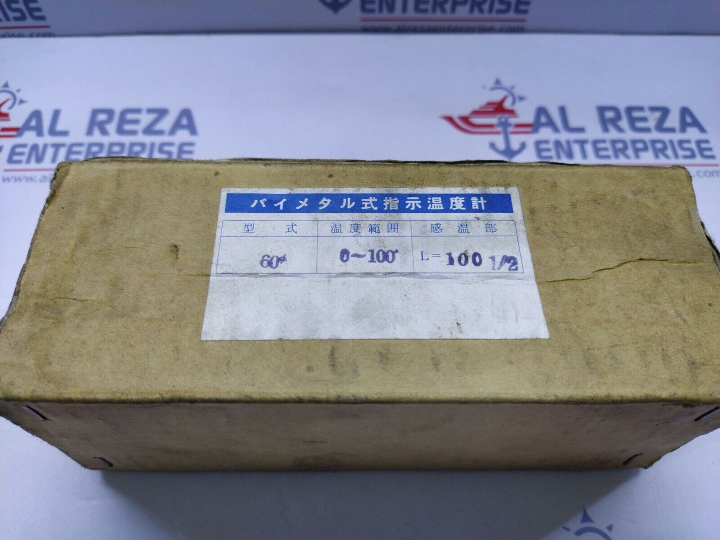 Bimetal Indicator Thermometer Type 60 Temp Range 0-100' C