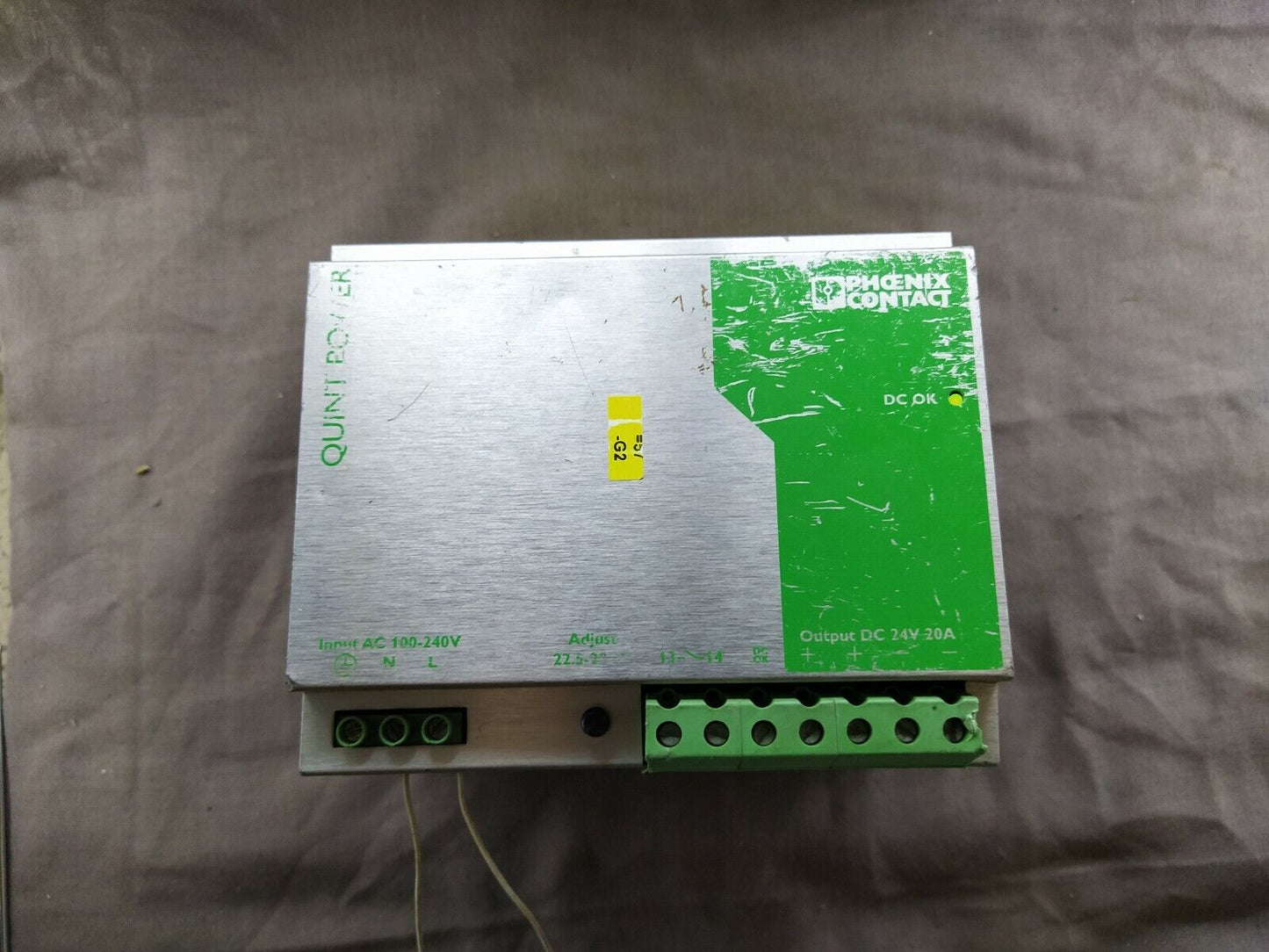 PHOENIX CONTACT QUINT-PS-100-240AC/24DC/20 POWER SUPPLY 2938620