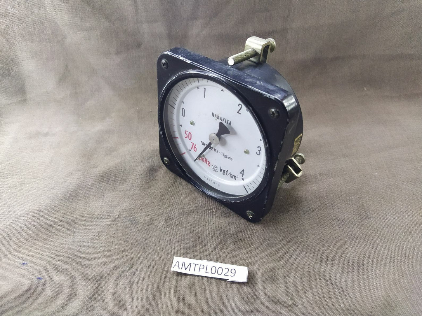 Nakakita Pressure Meter Gauge 75 cmHg - 4 kgf/cm2 2378862