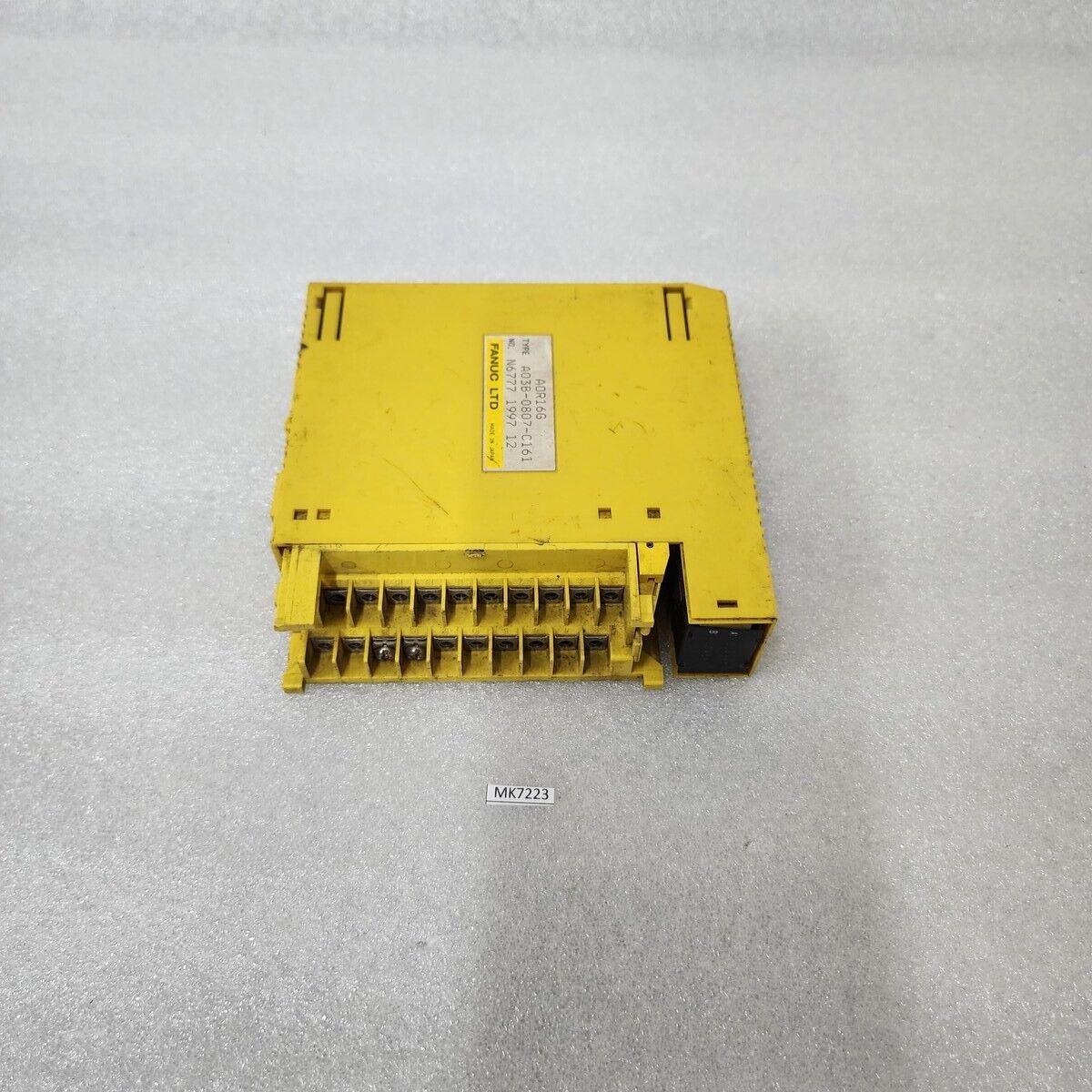 GE FANUC AOR16G I/O MODULE A03B-0807-C161