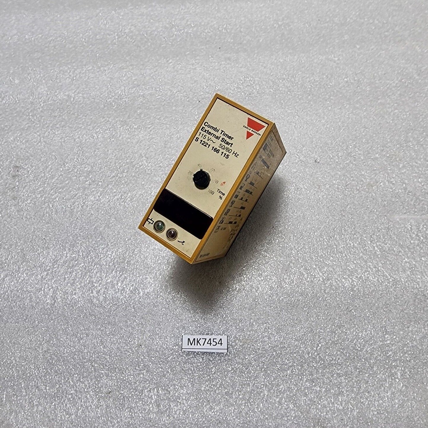 CARLO GAVAZZI S 1221 166 115 COMBI TIMER EXTERNAL START 115V