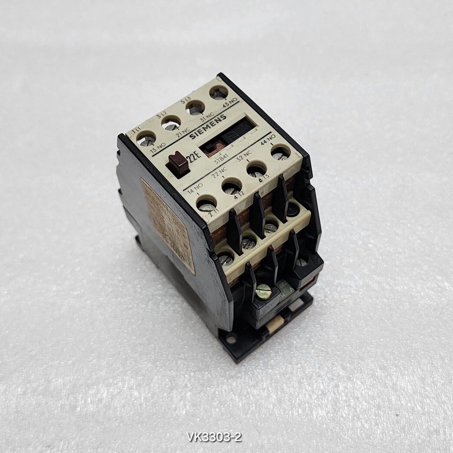 SIEMENS 3TB4117-0A CONTACTOR