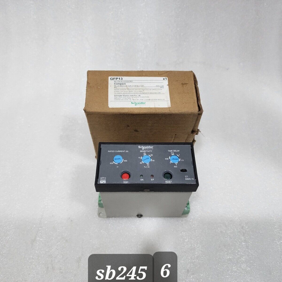 GFP13 GROUND FAULT PROTECTOR MCCB ACCESSORY GFP13