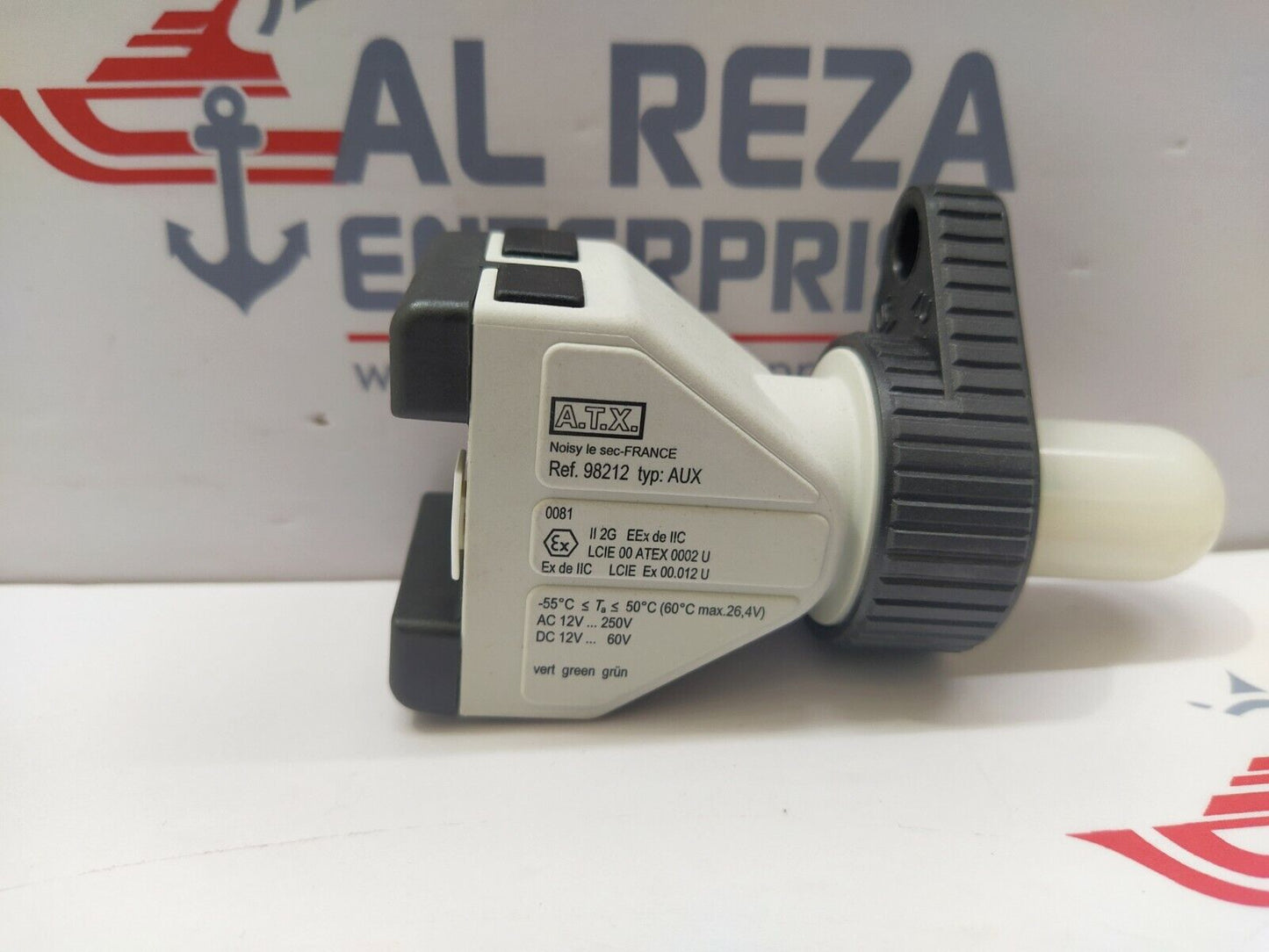 A.T.X. 98212 ATEX 0982 12 AUX GREEN PILOT LIGHT