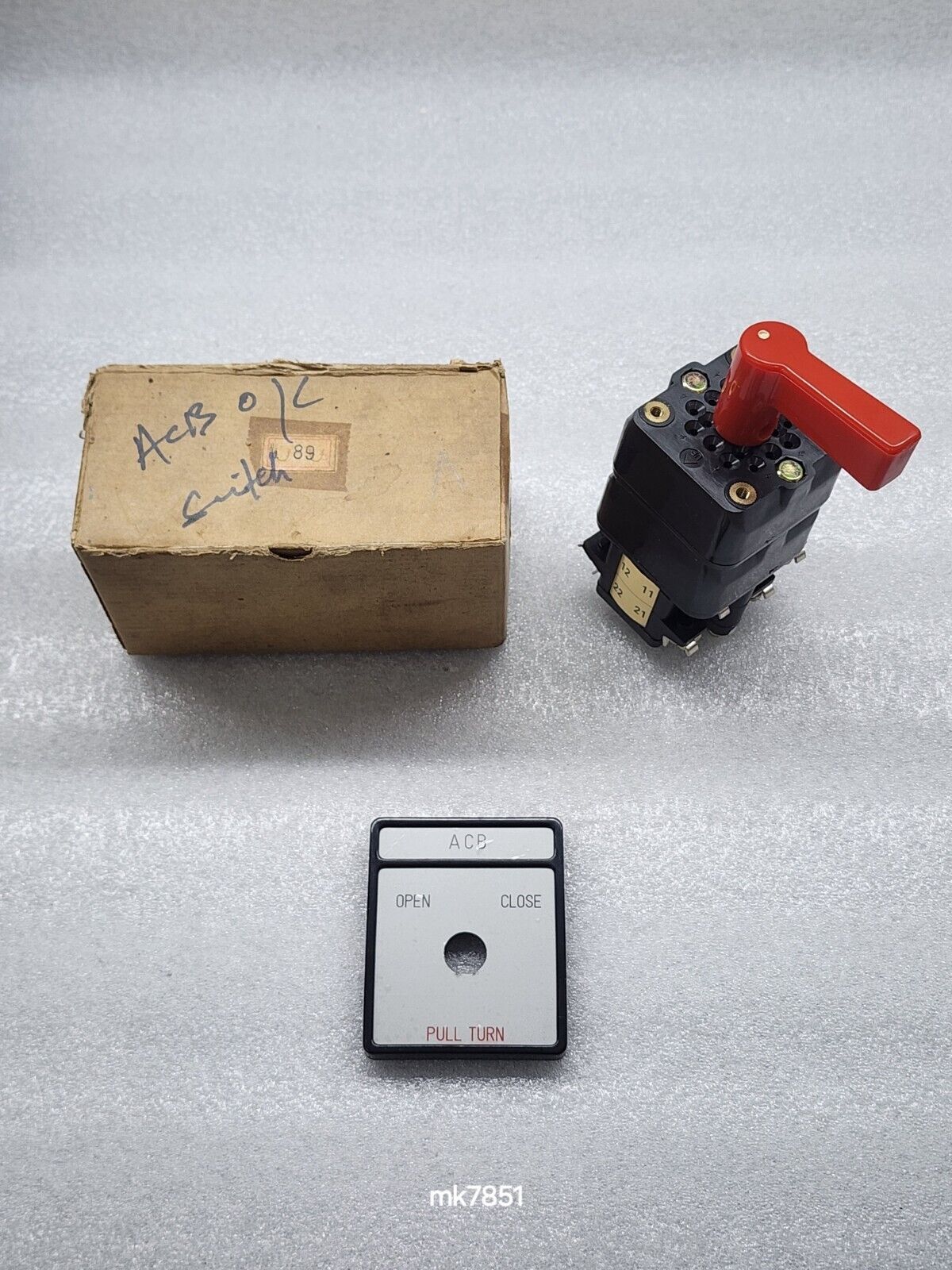 SEIKO ELECTRIC YBRSF1-2X CAM SWITCH 600V 10A 010 A