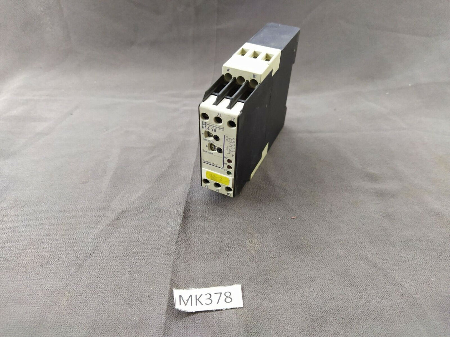 Telemecanique RE4 YR Timer Relay RE4 YR12BU 0.05s-300h 110-240V